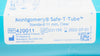 Boston Medical 420011 Montgomery Standard Safe-T-Tube, 11mm, Clear (x)