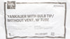 Medline DYND50138 Yankauer Bulb Tip without Vent, 10ft. Tube
