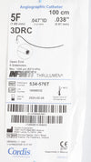 Cordis 534-576T Infiniti Thrulumen Angiographic Catheters 3DRC 5F (x)