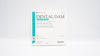 Henry Schein 102-7712 Dental Non-Latex Dam,Medium Gauge 6In x 6In - Box of 15