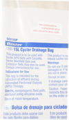 Baxter 5C4145P Cycler Drainage Bag 15L - Pack of 2 (x)