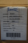 EasyID 20-101Y Label Admission Easy ID Full Yellow Paper ~ Box of 1000