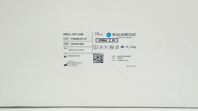 Raumedic 091878-002 Drill Kit CH5 (x) - Box of 1