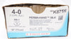 Ethicon K871H 4-0 PERMA-HAND, RB-1, 17mm 1/2 C,Taperpoint 30In (x) - Box of 26