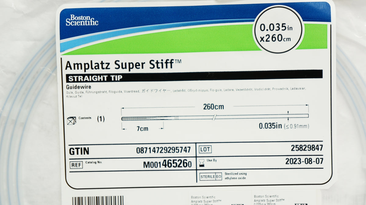 ボストン/マサチューセッツ Boston Scientific M001465260 Amplatz Super Stiff Guidewire