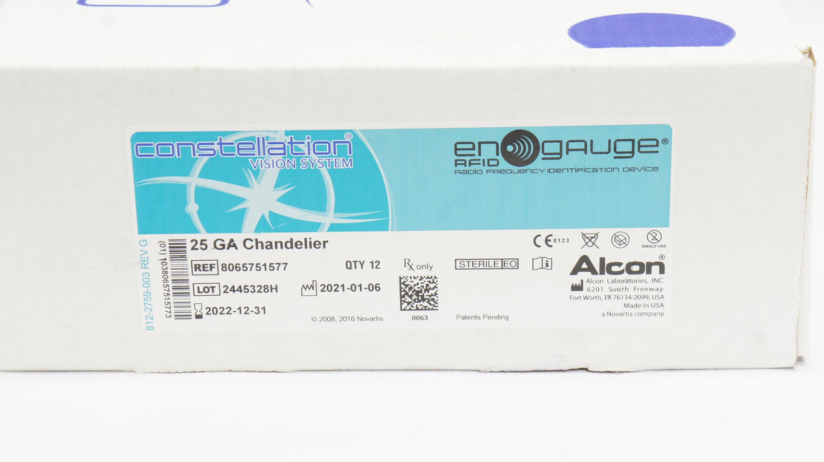 Alcon 8065751577 Constellation Vision System 25Ga Chandelier (x) Box