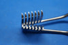 Jarit 290-125 MISKIMON Cerebellum Retractor, 7-1/2in, 7x7 Sharp Prongs