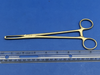 Jacob GL950 Uterine Vulsellum Forceps, 2 x 2 teeth, Overall length 8-1/4in