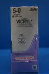Ethicon J495H VICRYL, PS-2 19mm, Undyed Braided 18 ~ Box of 36 (x)