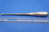 Jarit 240-128 Brun Bone Curette, Oval Cup, 9in, Straight, Size 6