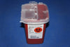 Covidien 8900SA SharpSafety Plebotomy Sharps Container Red ~ Box of 100