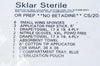 Sklar 94-5197D Or Prep Set