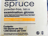 CAR1061 ~ Caring Spruce Powder-Free Latex Examination Gloves Small ~ Box of 1000