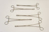 Columbia Forceps Gauze Pad Holding Foerster 9-9.75inch lg Box Lock Lot of 5