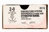 Ethicon EC12 2-0 ETHIBOND EXCEL, EN-3, 24mm, 44inch ~ Pack of 12 (x)