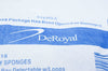 DeRoyal 200-1818 LAPAROTOMY Sponges Prewashed, X-Ray Detectable with Loops