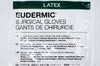 Medline MSG2075 EUDERMIC Surgical Gloves, Latex, 7-1/2 (x)