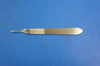 Hevesy Medical Handle Surgical Knife Detachable Blade Size 3 Narrow Nose 5inch