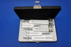 Miltex Tuning Fork Set W/Steel Case Marked W/Caduceus 5 Components