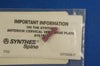 Synthes 451.016 4.35mm TI Cancellous Expansionhead Screw 16mm
