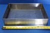 Marshall Fabricated Tray Instrument  15 x 10.5 x 3.5' Perforated W/Handles