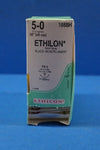 Ethicon 1668H 5-0 ETHILON, PS-3, Black Monofilament 18 - Box of 16