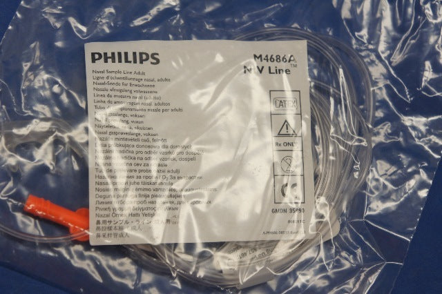 Philips M4686A NIV Line Nasal Sample Line Adult ~ Lot of 10 – Imedicsales