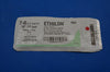 Ethicon 1647 7-0 ETHILON, P-6 Reverse Cutting, 3/8 8.0mm, Nylon Stre (x)