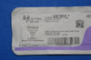 Ethicon J574 8-0 VICRYL, TG160-8 5.5mm 1/2c Spatula, Violet Braided, 8