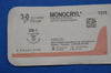 Ethicon Y215 3-0 MONOCRYL, RB-1 17mm 1/2c Taper, Undyed Monofilament, 27