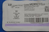 Ethicon VCP434 4-0 VICRYL Plus, TF 13mm 1/2c Taper, Undyed Braided, 27inch