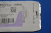 Ethicon VCP434 4-0 VICRYL Plus, TF 13mm 1/2c Taper, Undyed Braided, 27inch