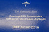 Medline MDS616201A Resting ECG Conductive Adhesive Electr Ag/AgCl (x)~Box of 500