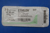 Ethicon 1647 7-0 ETHILON, P-6 Reverse Cutting, Black Monofilament, 18