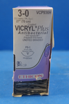 Ethicon VCP936H 3-0 VICRYL Plus, PS-1 24mm 3/8c Reverse Cutting, 27