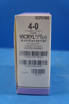 Ethicon VCP218H 4-0 VICRYL Plus, SH-1 22m 1/2c Taper, Undyed Braided, 27 - Box of 36
