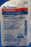 Kendall 3175 WEBRIL Undercast Padding Regular Finish 4inch x 4yd.