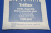 Travenol 2D7003 Triflex Disposable Vinyl Examination Glove Large 8-9