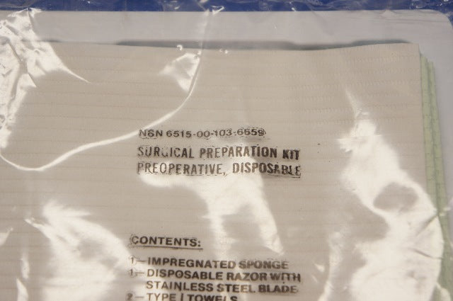 Surgical Preparation Kit Preoperative, Disposable – Imedicsales