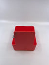 Henry Schein 104-9182 Lab Work Pans With Metal Clip 7-1/16in, Red ~ Box  of 12