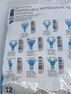 Henry Schein 900-4567 Disposable Impression Trays, #5 Small Upper ~ Pack of 12