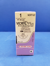 Ethicon VCP718T 1 VICRYL, OS-8 40mm 1/2c, 18" (x) ~ Box of 24