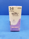 Ethicon J316H 3-0 VICRYL, SH 26mm 1/2c Taper, 27"" (x) - Box of 36