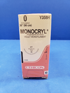 Ethicon Y358H 0 MONOCRYL, CT, 40mm 1/2C Taper, 36"" (x) ~ Box  of 36
