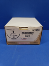 Ethicon M760G 1 CHROMIC GUT, Taper TP-1, 27"" (x) ~ Box  of 12