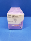 Ethicon J401G 8-0 VICRYL, BV130-5, 6.5mm 3/8c Taper, Ethalloy, 5in. (x) ~ Box  of 12