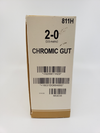 Ethicon 811H 2-0 CHROMIC GUT, CT-1, 36mm 1/2c Taper, 27in. (x) ~ Box  of 36