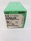 Ethicon 5640G 5-0 NUROLON, P-3, 18in. - Box of 12