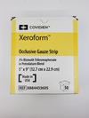 Covidien 8884433605 Xeroform Occlusive Gauze Strip 5in. x 9in. (x) - Box of 50