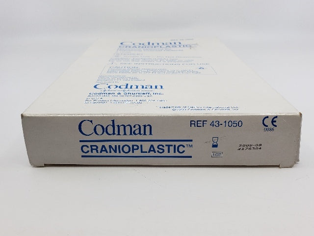Codman 43-1050 CRANIOPLASTIC Resinous Material For Repairing Cranial ...